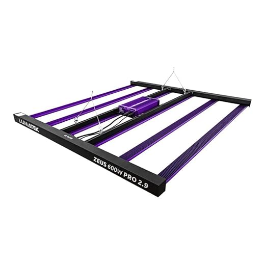 Weedness Lumatek LED ZEUS 600 Watt PRO 3.1 - LED Panel Pflanzenlampe Vollspektrum Growbox Grow Light Pflanzenlicht Zimmerpflanzen