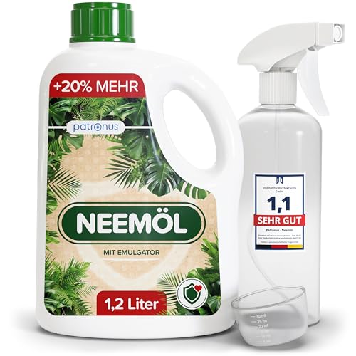 Natürliches Neemöl mit Emulgator 1200 ml
