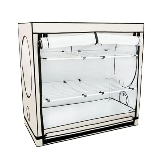HOMEbox Ambient Vista Medium - 125x65x120 cm Zuchtzelt Growschrank Growzelt Zuchtbox Gewächszelt Homebox Lichtdicht