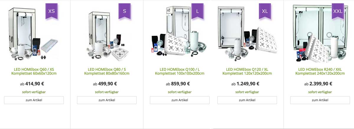 Grow-Shop24.de LED Komplettsets