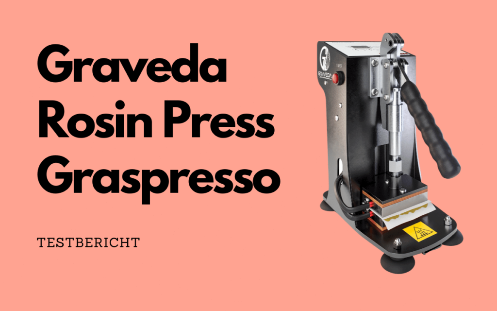 Testbericht: Graveda Graspresso – Rosin Press bis zu 600kg