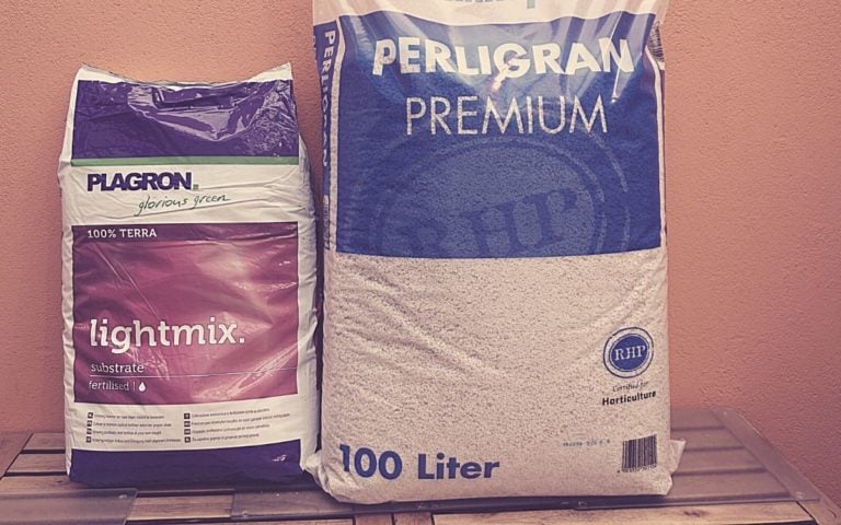 Perlite für Cannabis Anbau