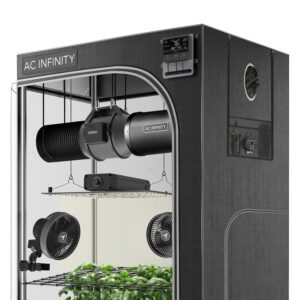 AC Infinity Advance Grow System 4x4, 4-Pflanzen-Kit, WiFi-Integrierte Grow-Zelt-Kit, automatisierte Belüftung, Zirkulation, Zeitplan Vollspektrum Samsung LM301H LED wachsen... AC Infinity Advance Grow System 4x4, 4-Pflanzen-Kit, WiFi-Integrierte Grow-Zelt-Kit, automatisierte Belüftung, Zirkulation, Zeitplan Vollspektrum Samsung LM301H LED wachsen...