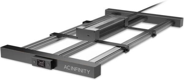 AC Infinity IONFRAME EVO3, Samsung LM301H EVO Bar LED Grow Light 2x4, 840 Dioden, mit Zeitplansteuerung, 280W Vollspektrum, kommerzielle Pflanzenleuchten für den Innenanbau in...