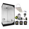 DiamondBox 100x58x180 cm 3 Pflanzen Premium Growset LED hortiOne 600 V3 220W