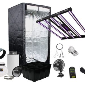 DiamondBox SL120 120x120x200 cm Growbox Set LED Lumatek Zeus 465W PRO 2.9
