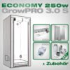 Growbox GrowPRO S, Grow Set 250W Economy Growbox GrowPRO S, Grow Set 250W Economy