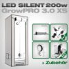 Growbox Komplettset LED GrowPRO XS + 1x EVO 3-60 1.5 Growbox Komplettset LED GrowPRO XS + 1x EVO 3-60 1.5