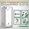 GrowPRO 3.0 S LED Grow Set + 1x EVO 3-80 1.5 GrowPRO 3.0 S LED Grow Set + 1x EVO 3-80 1.5