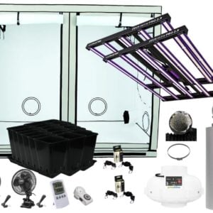 Homebox 240x120x200 cm Growbox Set LED 2x Lumatek ZEUS 465W PRO 2.9