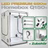 HOMEbox Q150+ LED Grow Set + 2x EVO 5-150 1.5