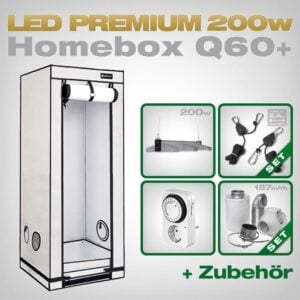 HOMEbox Q60+ LED Grow Set + 1x EVO 3-60 1.5