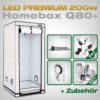 HOMEbox Q80+ LED Grow Set + 1x EVO 3-80 1.5