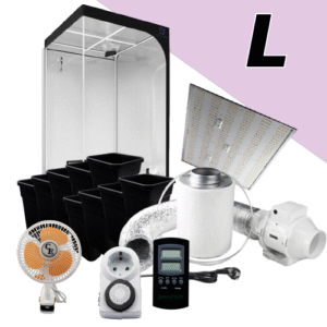 LED Low Budget Growbox Komplettset L / 100x100x200cm LED Low Budget Growbox Komplettset L / 100x100x200cm