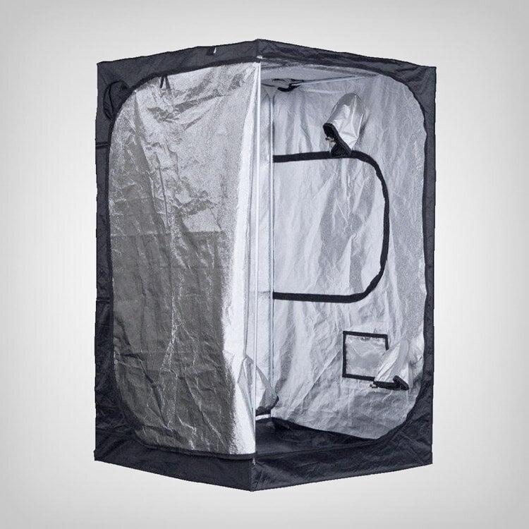 Mammoth Pro+ 120 Growbox 120x120x200 cm | Robuste Mylar Konstruktion mit 95% Lichtreflexion für optimales Pflanzenwachstum