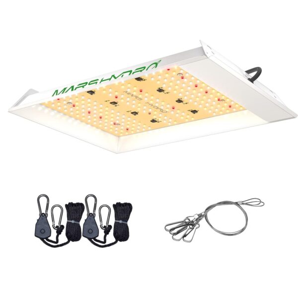 Mars Hydro TS600 LED Grow Lampe Vollspektrum UV IR Pflanzenlampen LED Grow Light Wachstumslampe für Zimmerpflanzen für Innen Samen Knospe Pflanze Gemüse und Blume für 45x45cm,...
