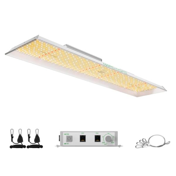 MARS HYDRO TSL2000 LED Grow Lampe Dimmbar mit IR UV Vollspektrum Pflanzenlampen Led Grow Light für Zimmerspflanzen wachsen Blumen und Gemüse,Anzüge für 150x90cm, 120x60cm Growzelt
