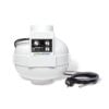 Rohrventilator PrimaKlima PK100EC-TC 580m³/h Drehzahl- u. Klimaregler