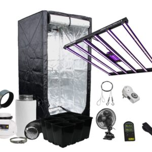 Secret Jardin 150x150x200 cm Growbox Set LED Lumatek ZEUS 600W PRO 3.1