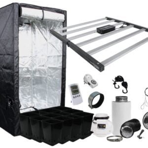 Secret Jardin 150x150x200 cm Growbox Set LED LUMii Black 720W