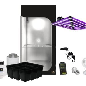 Secret Jardin 90x90x178 cm Growbox Set LED Lumatek ATS300W PRO