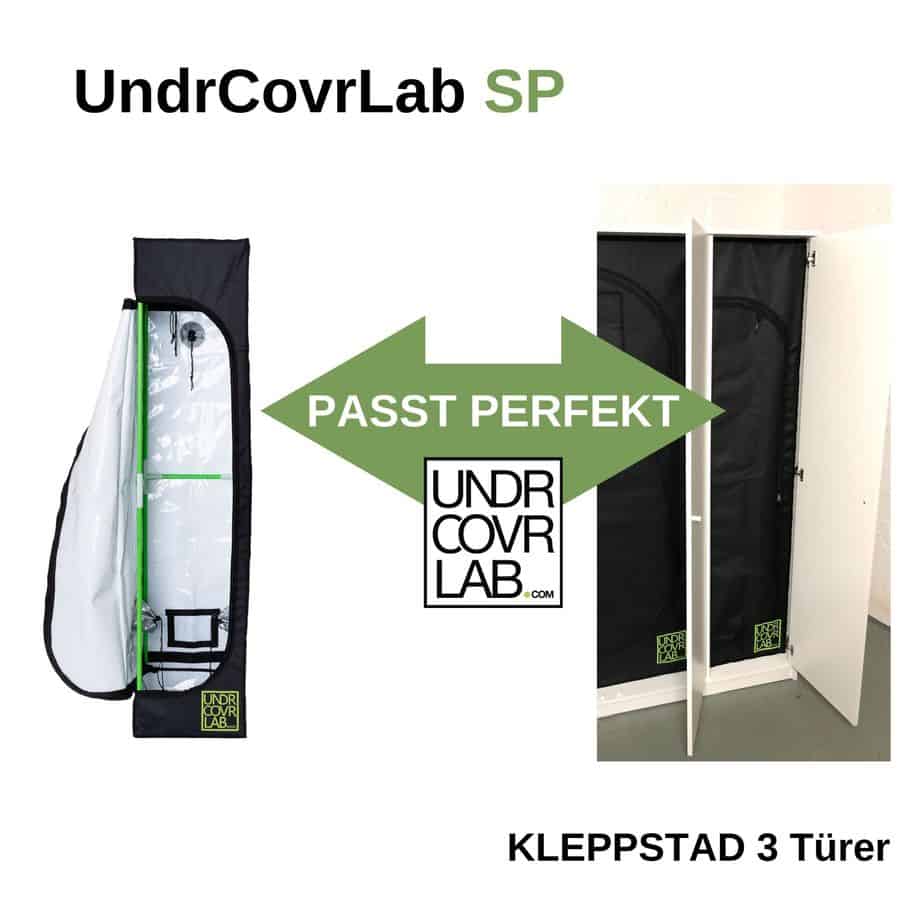 UndrCovrLab SP | Das Mutterzelt im Schrankformat | Growbox 36x45x165cm | UndrCovrLab.com Produktfoto