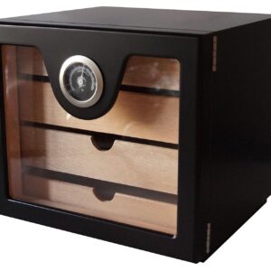 Zigarren Humidor Schrank Basis (Schwarz)
