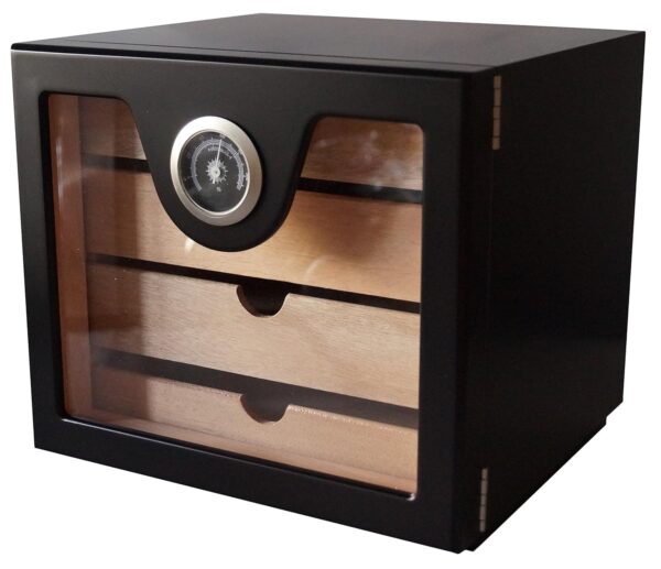 Zigarren Humidor Schrank Basis (Schwarz)