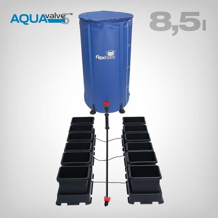 AutoPot easy2grow Bewässerungsset 12 x 8,5L | Wartungsfreies, stromloses Bewässerungssystem für gesunde Pflanzen und reiche Ernten
